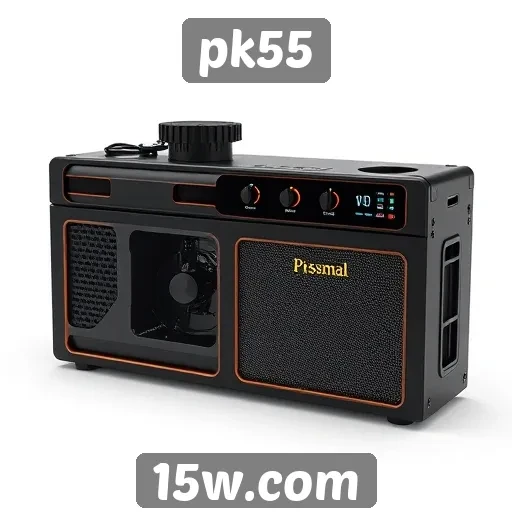 Como o design do pk55 se destaca entre os concorrentes