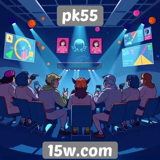 jogos sociais em pk55 atraem jogadores